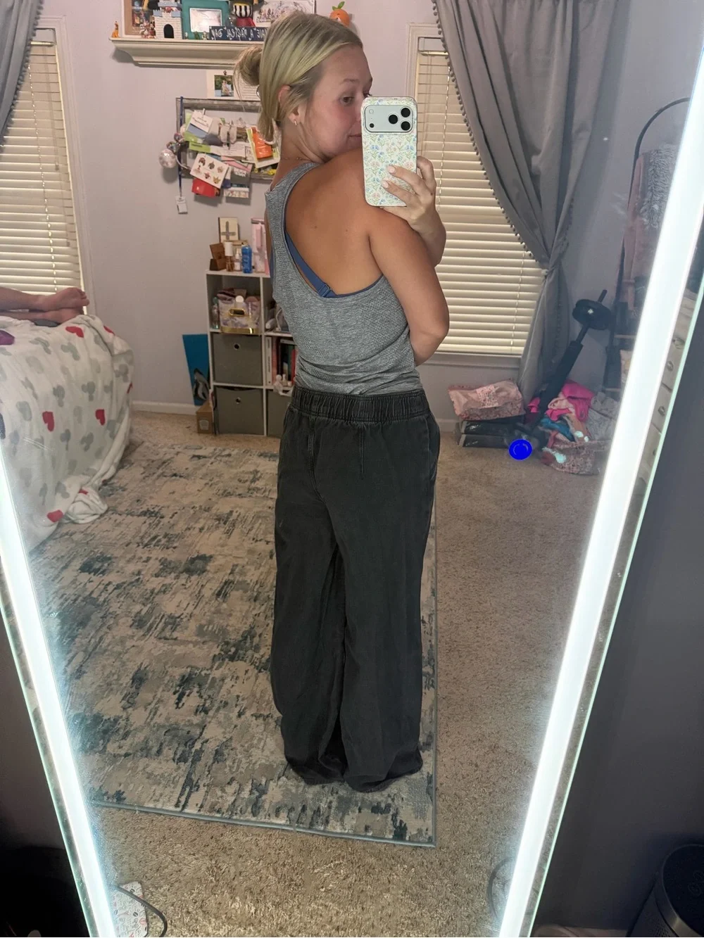 Old Navy Black Wide Leg Kids Pants